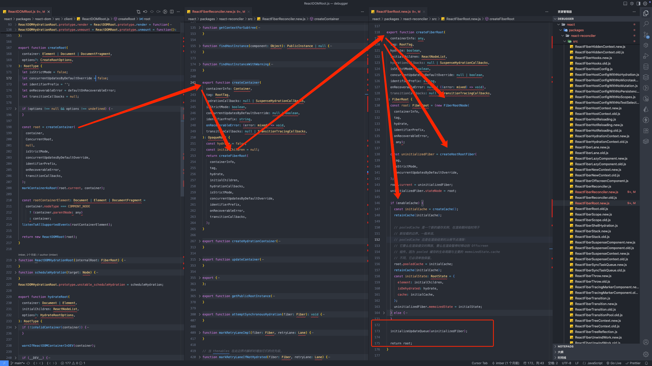 createFiberRoot